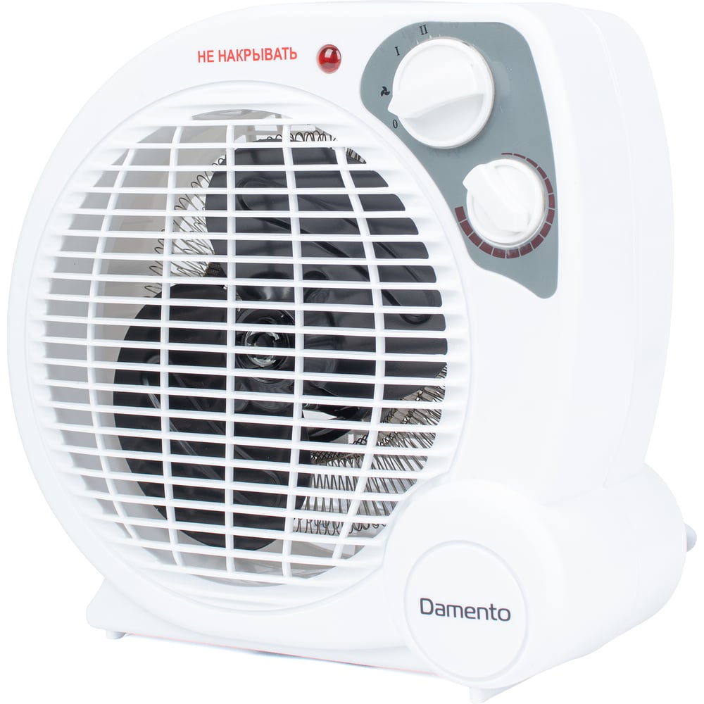 Изображение товара Тепловентилятор Damento TE-03 2000 Вт для обогрева помещений до 20 м²