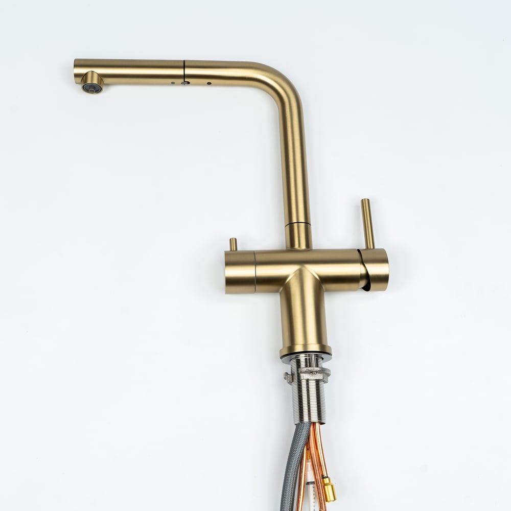 Изображение товара Смеситель для кухни Grandex AQUA Handy-P GOLD 9020961