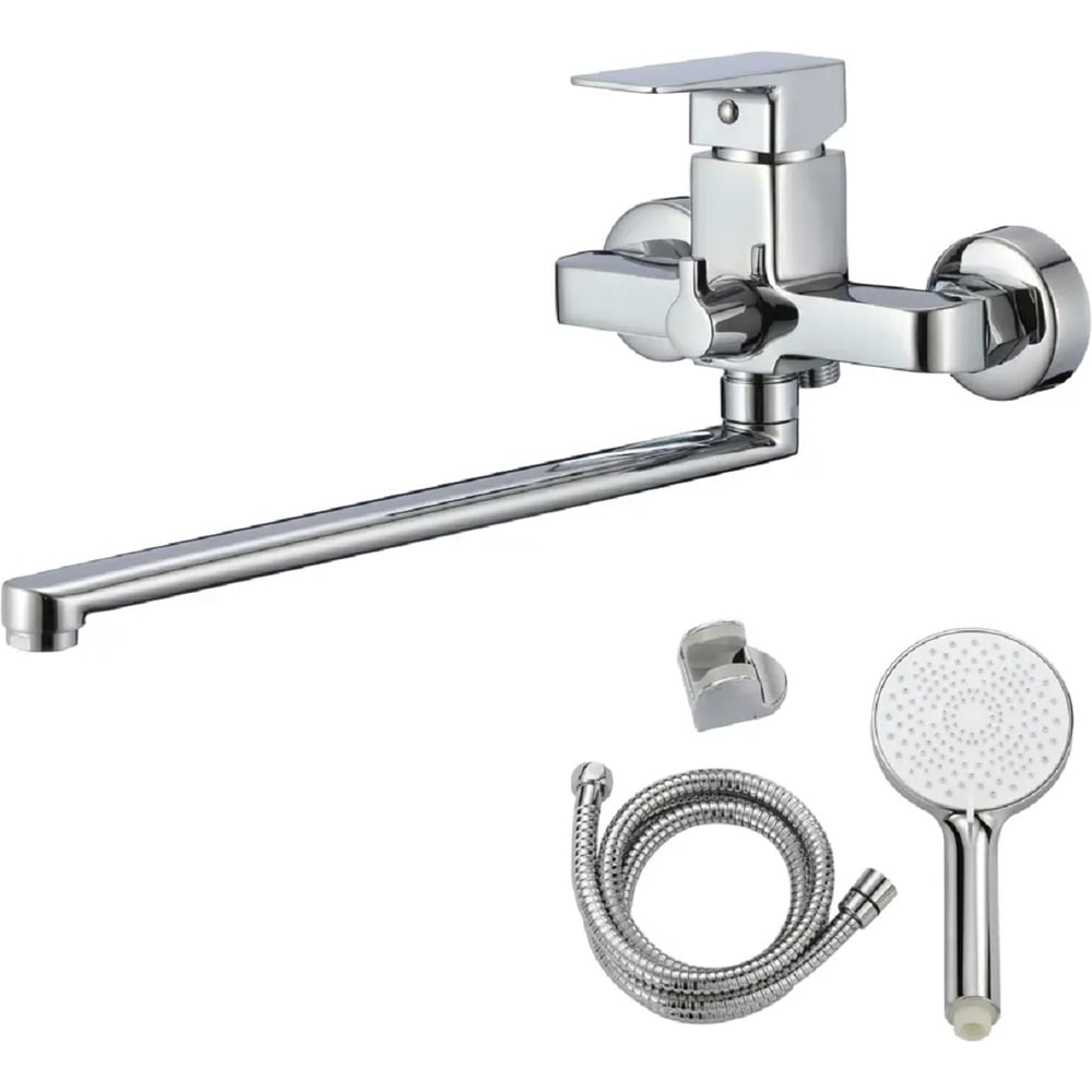 Изображение товара Смеситель для ванны с длинным изливом OLIVE'S NAVARRA 25221NR