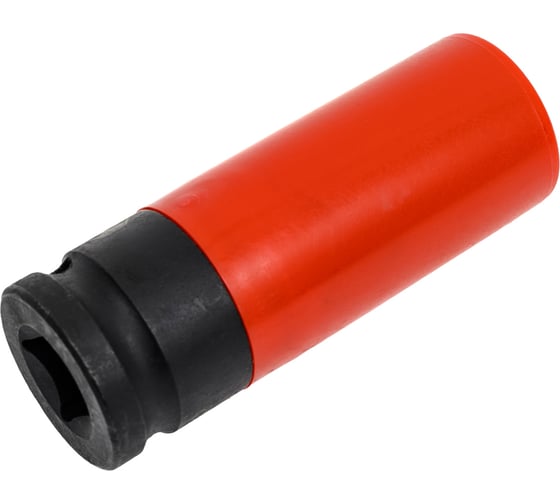 Изображение товара Головка ударная 6-гранная тонкостенная, с пластиковой защитой (21 мм; 1/2"DR) NORM HP-21