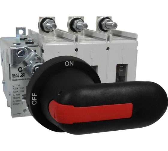 Изображение товара Выключатель нагрузки КЭАЗ OptiSwitch DI-2-315-3P 274888
