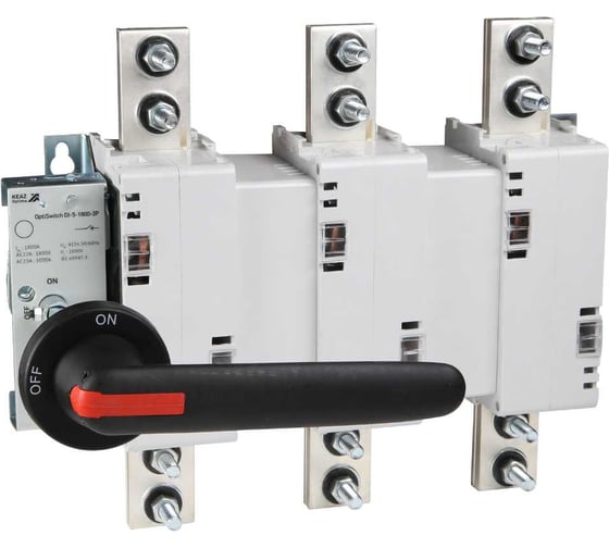 Изображение товара Выключатель нагрузки КЭАЗ OptiSwitch DI-5-1800-3P 275545