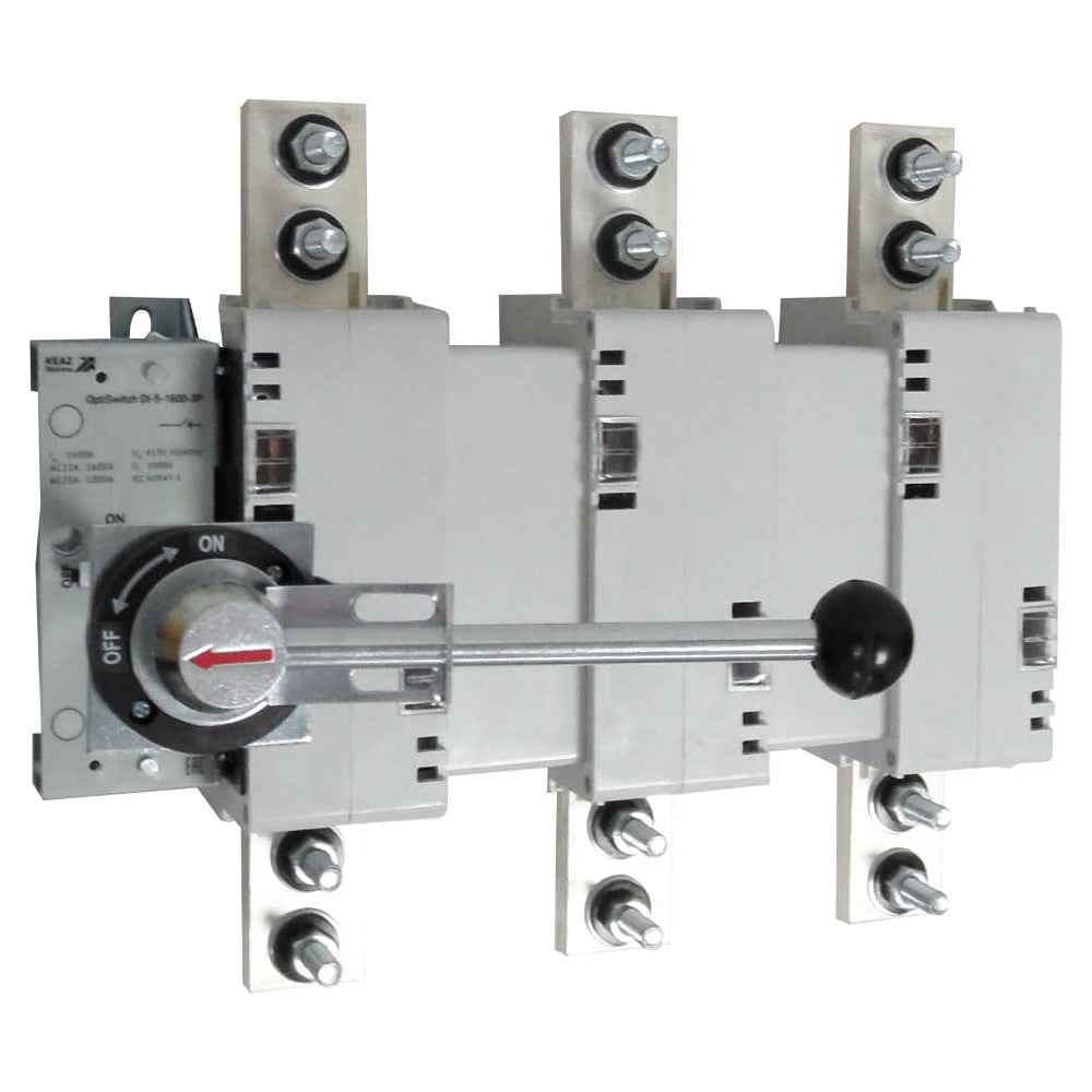Изображение товара Выключатель нагрузки КЭАЗ OptiSwitch DI-6-3150-3P 275548 Изображение товара Выключатель нагрузки КЭАЗ OptiSwitch DI-6-3150-3P 275548
