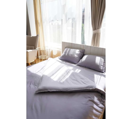 Изображение товара Комплект постельного белья CASADELGUSTO евро, MINIMAL GRAY (Сатин Lux 300 TC) 22691