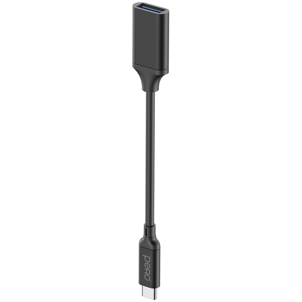 Изображение товара Адаптер Pero AD15 OTG TYPE-C TO USB 3.0 черный