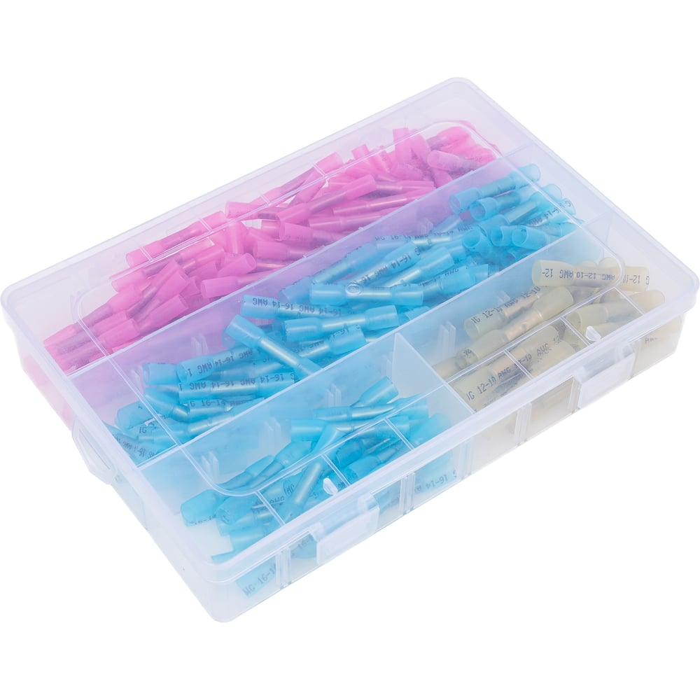 Изображение товара Комплект из соединительных гильз Vitatools KVT-200 200 шт для электромонтажа