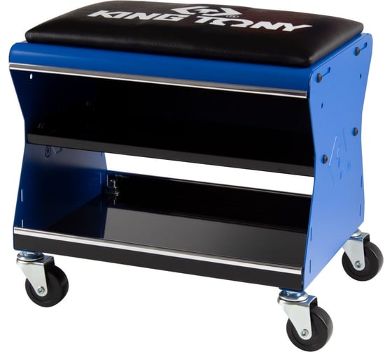 Изображение товара Сиденье на колесах ремонтное KING TONY с 3-мя полками 87452C-B