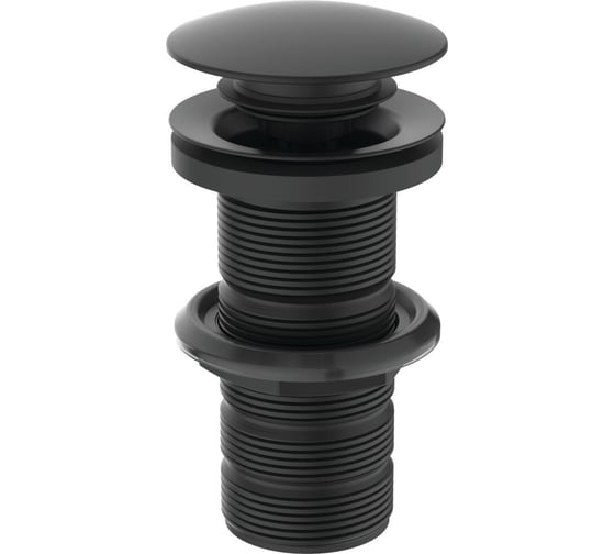 Изображение товара Клапан донный Ideal Standard без перелива 1 1/4" латунь черный матовый E1483XG 025-1763