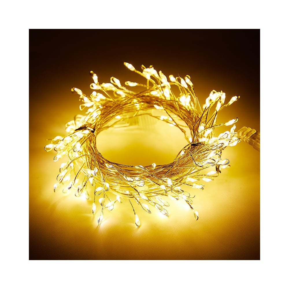 Изображение товара Гирлянда светодиодная Фарлайт на медном проводе 3м 200 LED теплый белый USB IP20