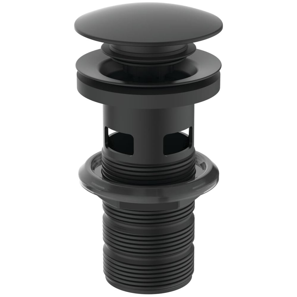 Изображение товара Клапан донный Ideal Standard с переливом 1 1/4 черный матовый латунь E1482XG 025-1764