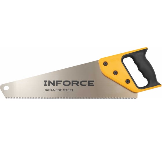 Изображение товара Ножовка по дереву Inforce 11-12 TPI, 400 мм 06-08-28