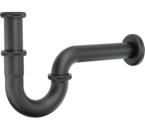 Изображение товара Сифон для раковины Tokito черный TOK-SHI-S32BL