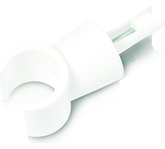 Изображение товара Крепление Blue Ocean клипса высокая на ножке с шурупом полипропиленовая для труб 50 PPRF/PSC(W)-50