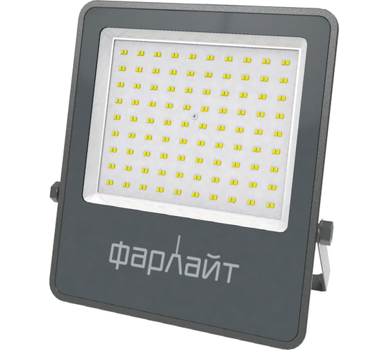 Изображение товара Прожектор светодиодный Фарлайт СДО Акцент 150Вт 5000К IP65 серый корпус ПОЛНОРАЗМЕРНЫЙ FAR002366