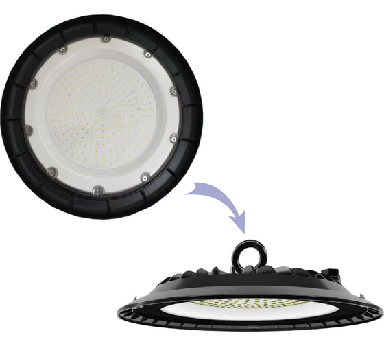 Изображение товара Светильники светодиодные для высоких пролетов Фарлайт UFO ДСП 100 Вт 6500 К IP65 FAR002370