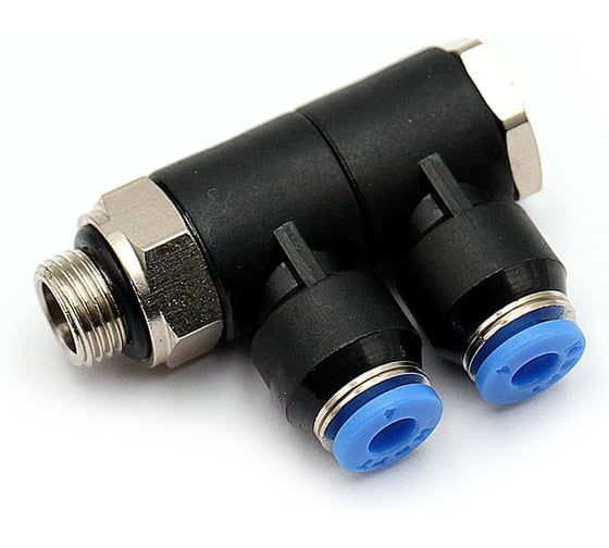 Изображение товара Пневмофитинг поворотный L-образный HIMPT с наружной резьбой PHL(2) 08-04 (G1/2") 00-00017767