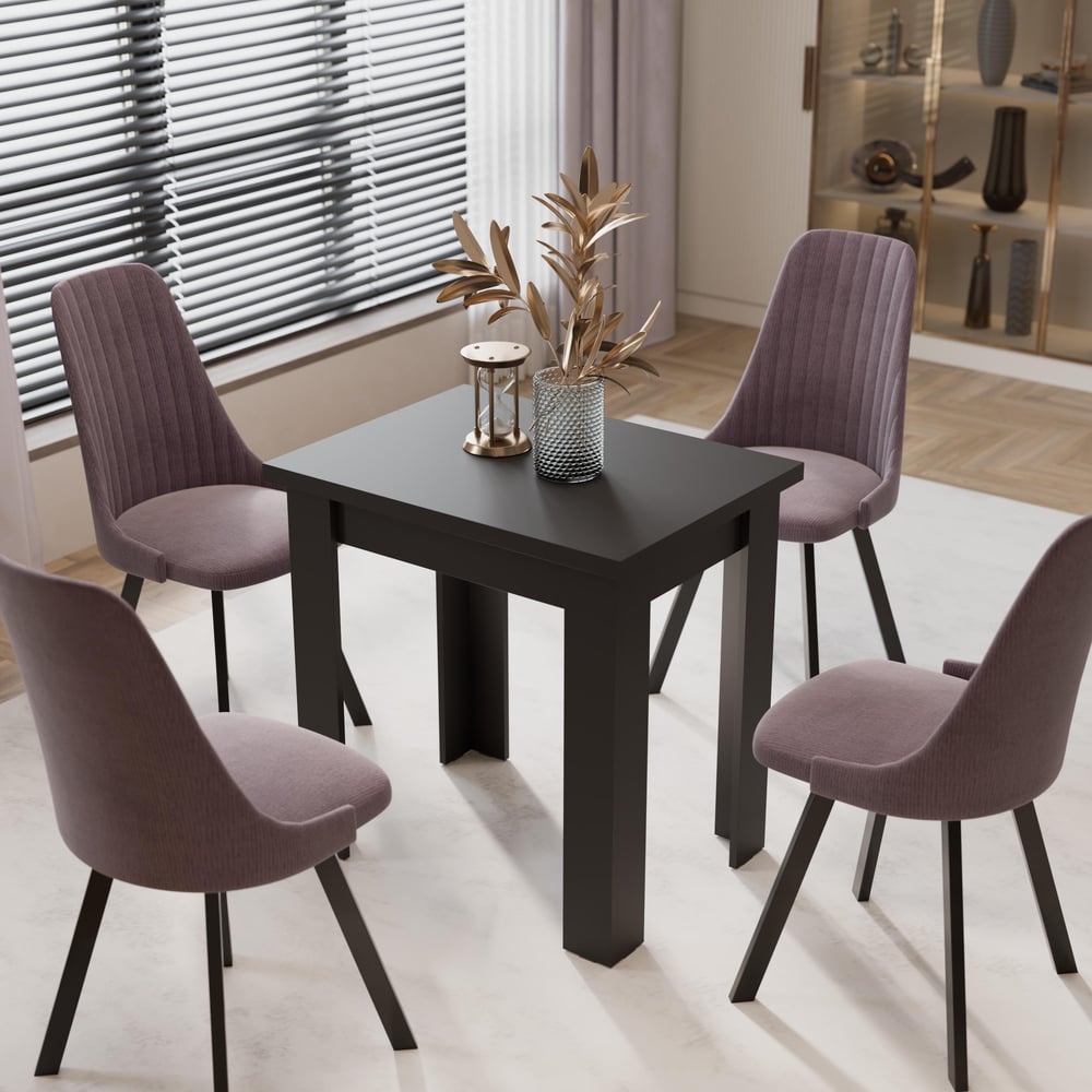 Изображение товара Стол ТриЯ Ронкс Базальт 259637 раздвижной, складной, прямоугольный