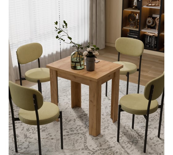 Изображение товара Стол ТриЯ Ронкс Дуб Крафт Золотой 259638