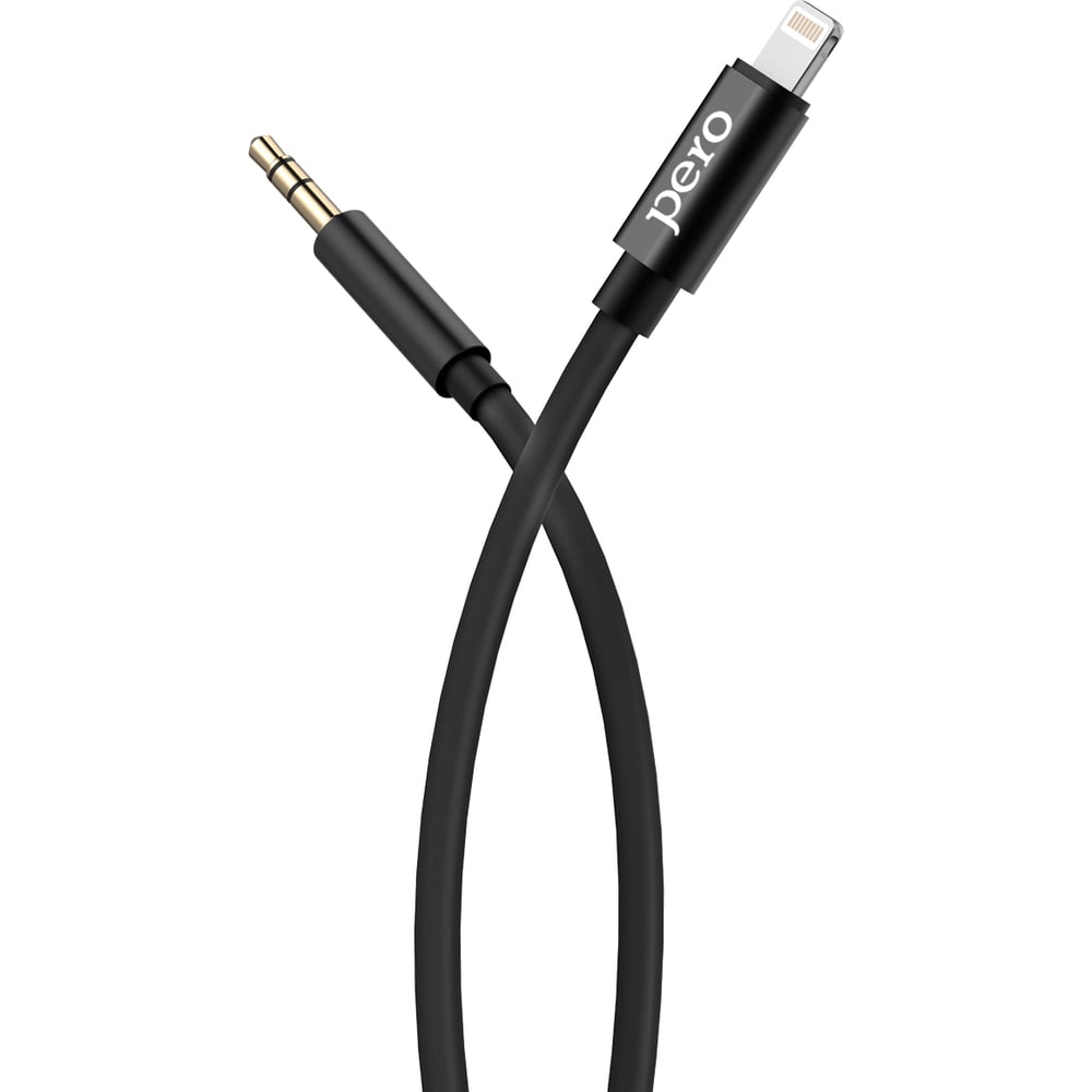 Изображение товара Аудио-кабель Lightning to 3.5 мм Jack 1м PERO MC-02 LIGHTNING TO 3.5 JACK