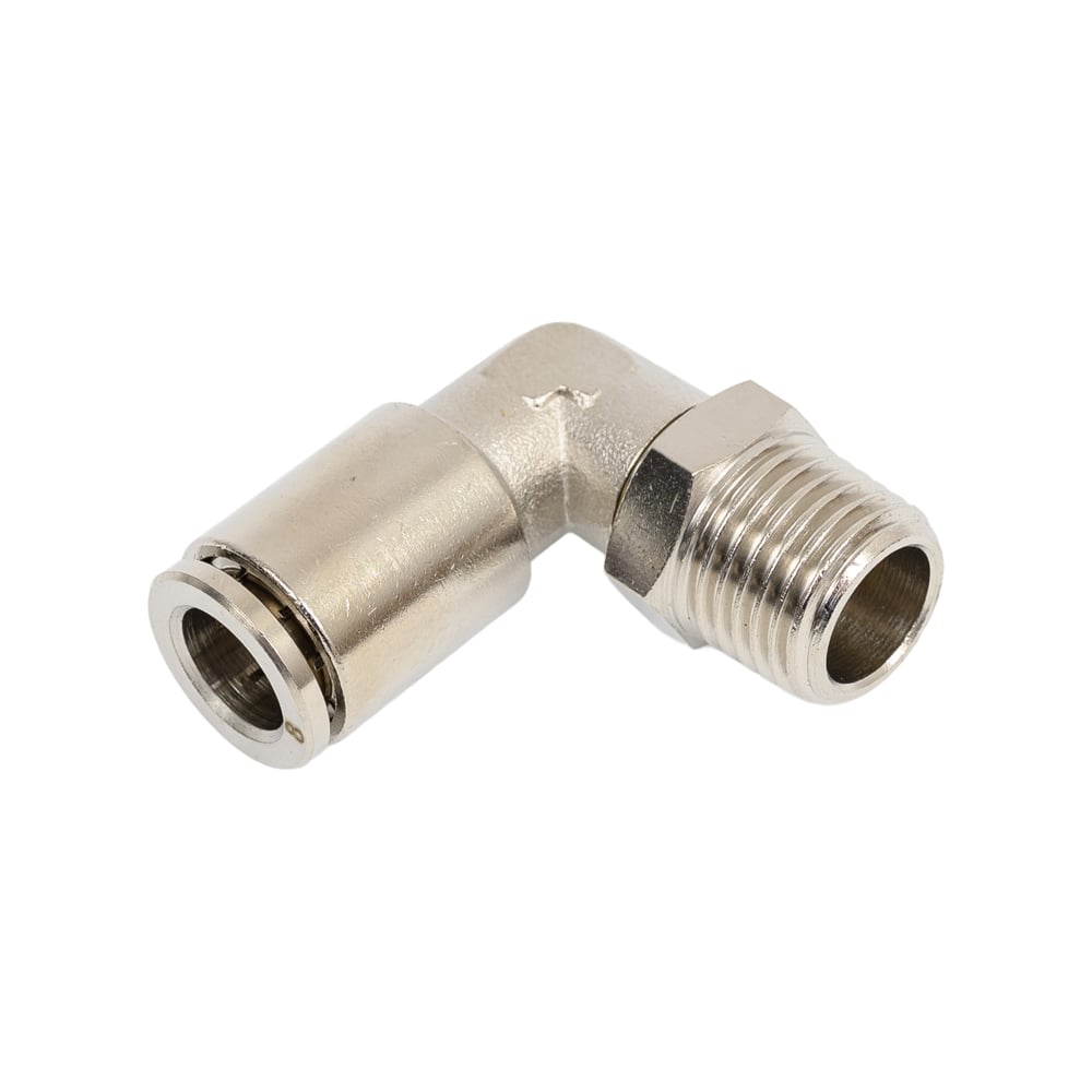 Изображение товара Пневмофитинг латунный L-образный HIMPT NPLT 08-02 R1/4