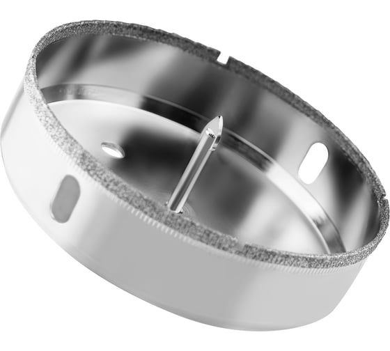 Изображение товара Коронка с центрирующим сверлом по стеклу и керамике (110х55 мм) Vertextools 336-110-55