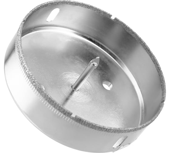 Изображение товара Коронка с центрирующим сверлом по стеклу и керамике (100Х55 мм) Vertextools 336-100-55