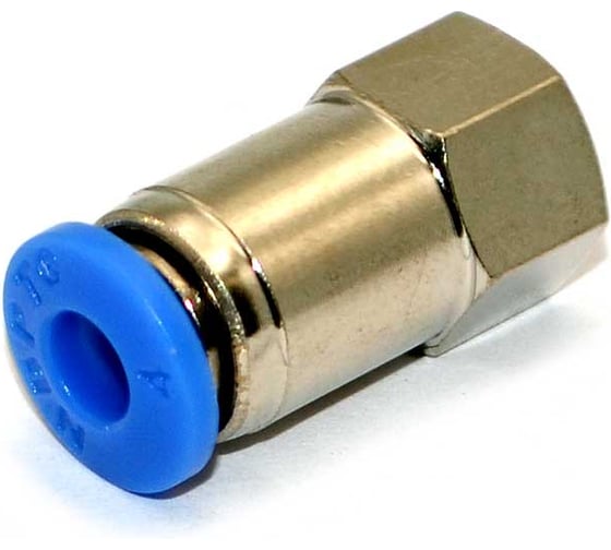 Изображение товара Пневмофитинг цанговый прямой HIMPT с внутренней резьбой PCF 4-М6х1 00-00012487