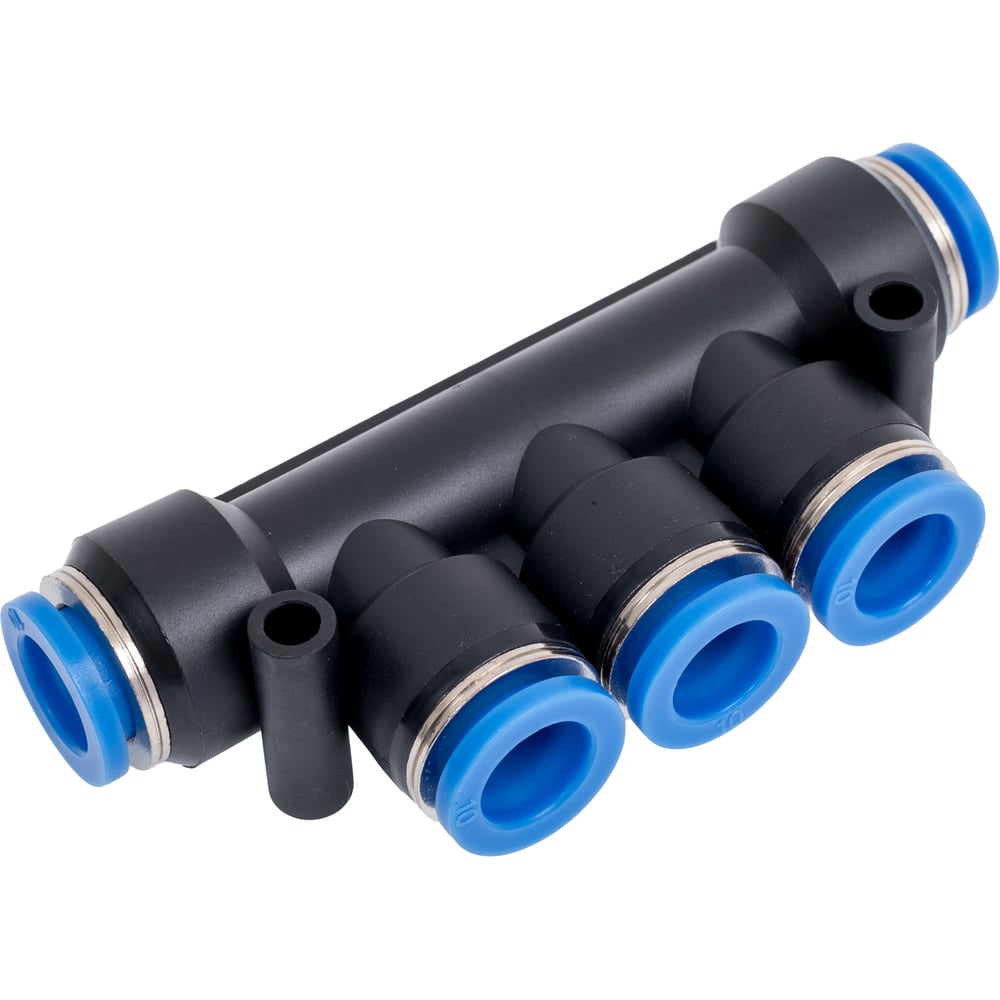 Изображение товара Пневмофитинг цанговый разветвитель HIMPT 5-РК 10 мм