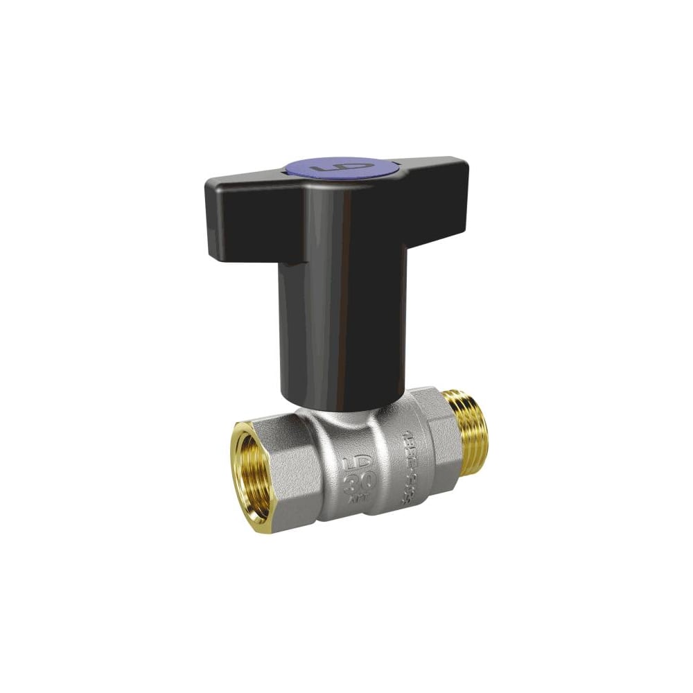 Изображение товара Шаровой кран LD Pride 47.15.В-Н.ТР (blue) LD 47.392.15 B