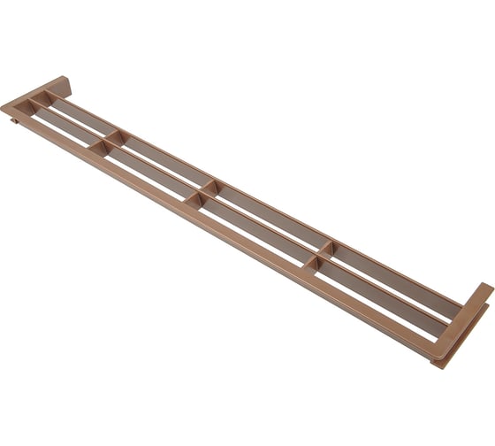 Изображение товара Решетка вентиляционная для цоколя (390х65 мм; светло-ореховая) Volpato 2190-449-NC