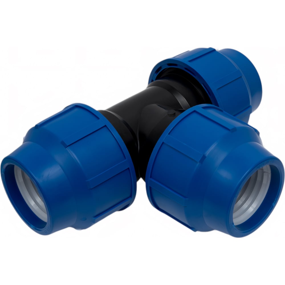 Изображение товара Тройник Poliext 63х63х63 PN16 из полиэтилена для водопровода