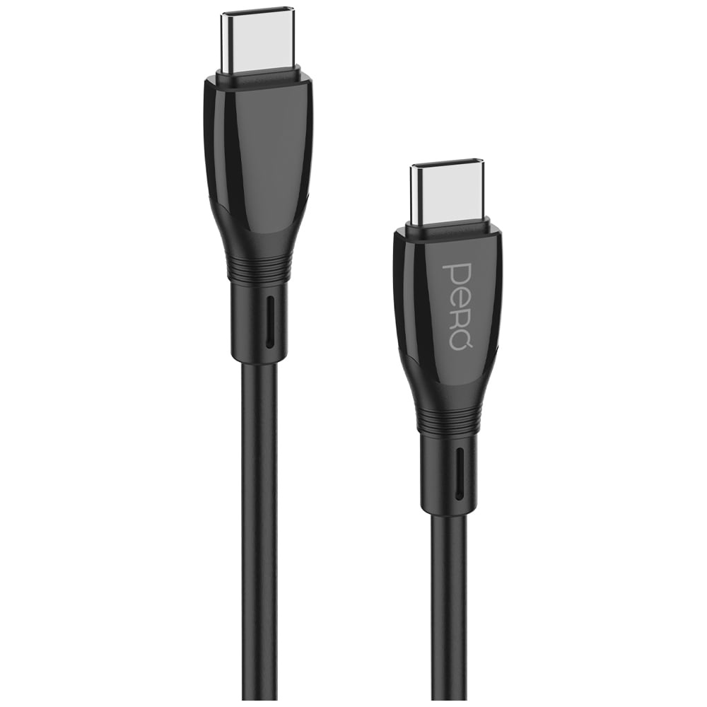 Изображение товара Дата-кабель PERO DC11 Type-C to Type-C 60W 3m черный