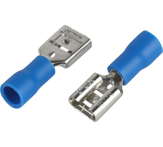 Изображение товара Разъем плоский ЭРА NO-225127 РпИм 2250 изолированный розетка (упаковка 50 штук) Б0063368