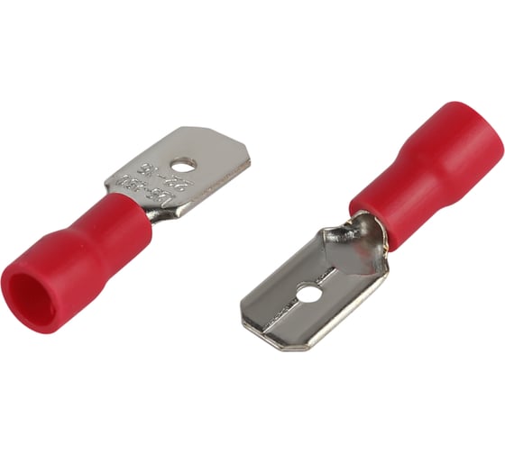 Изображение товара Разъем плоский ЭРА NO-22538 РпИп 1.2560.8 изолированный вилка (упаковка 10 штук) Б0063362