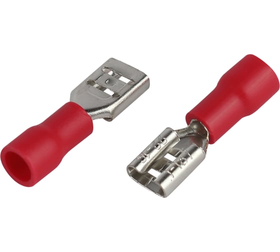 Изображение товара Разъем плоский ЭРА NO-22533 РпИм 1.255.00.8 изолированный розетка (упаковка 10 штук) Б0063356