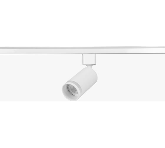 Изображение товара Трековый светильник ЭРА однофазный TR77 GU10 WH под лампу белый Б0063935