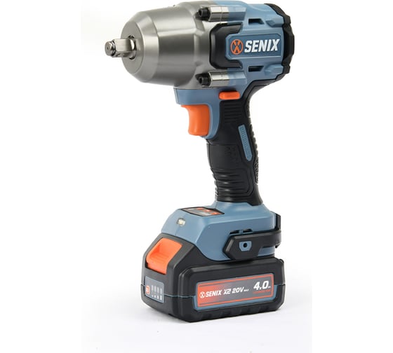 Изображение товара Гайковерт ударный аккумуляторный SENIX X2 20V, 750Нм, 0-2300 об/мин., PDWX2-M7-EU-0