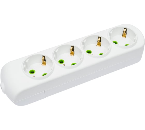 Изображение товара Колодка Lezard LETITIA с заземлением 4 входа 721-0400-401