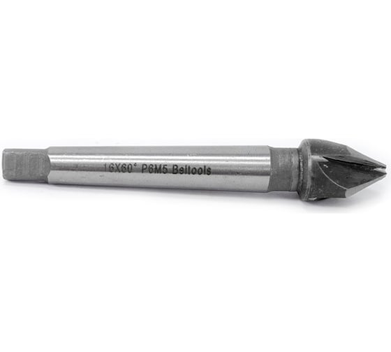 Изображение товара Зенковка 16 60 гр. Р6М5 к/хв КМ1 Z-4 ГОСТ 14953-80 dmin 3,2мм Beltools ri.108.198