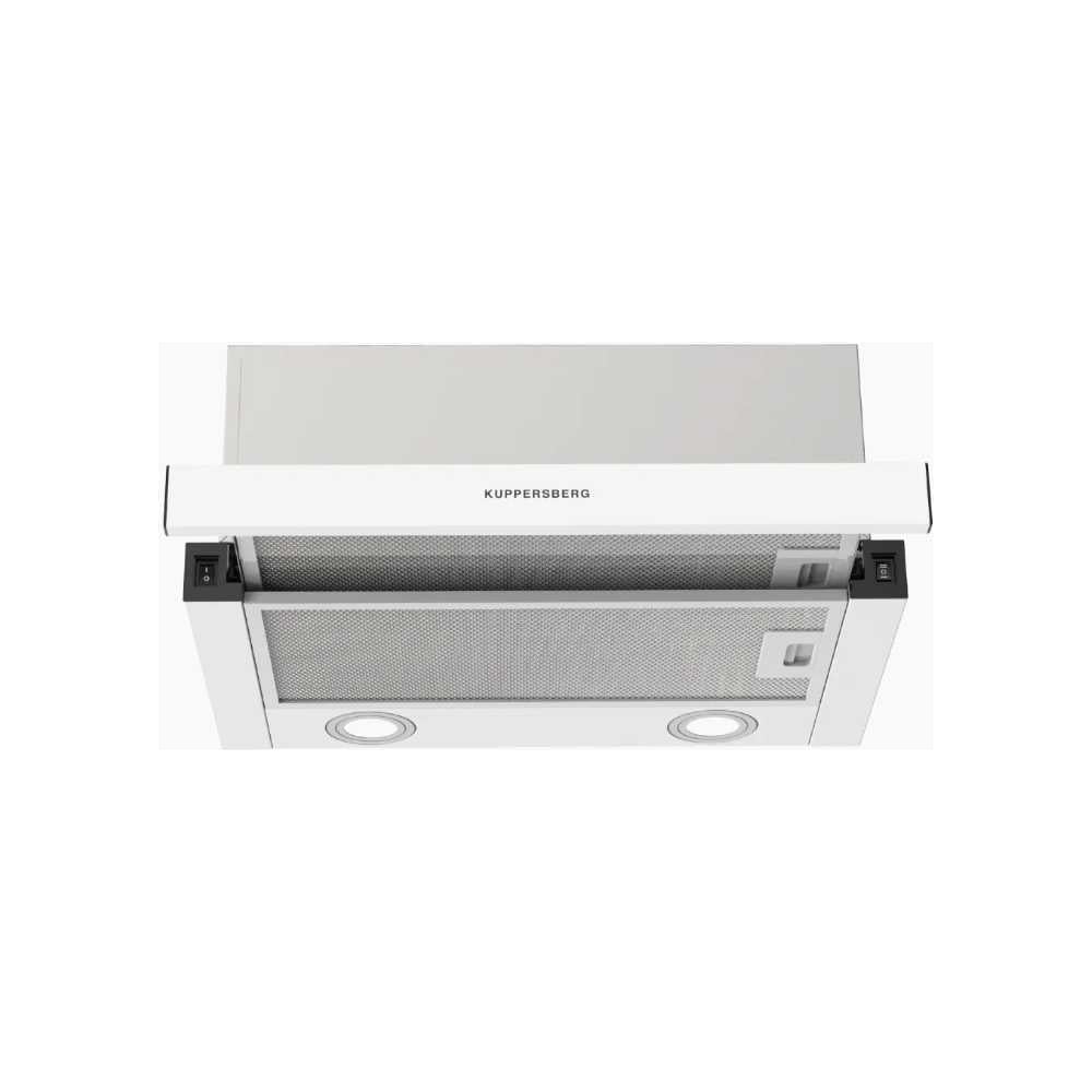 Изображение товара Встраиваемая телескопическая вытяжка KUPPERSBERG SLIMHIT 50 W белый