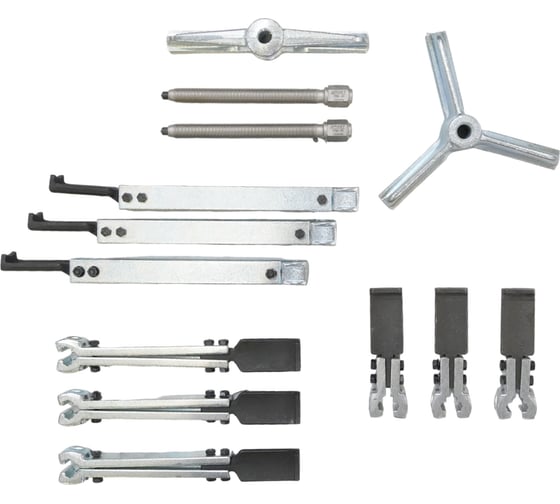 Изображение товара Комплект съемников с захватами HAZET 12 предметов 1786S/12