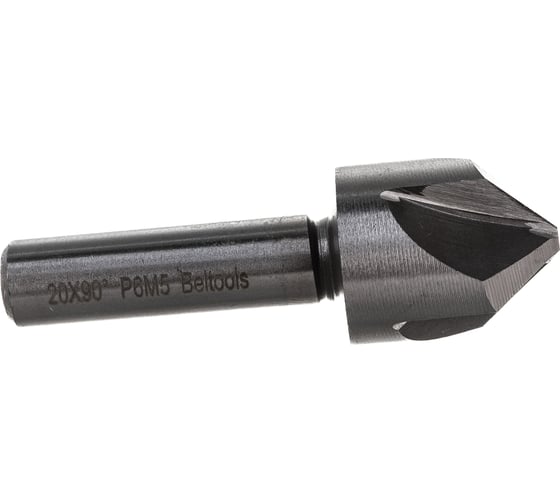 Изображение товара Зенковка 20 90 гр. Р6М5 Z-4 ц/хв хвостовик 10 мм Beltools ri.109.92