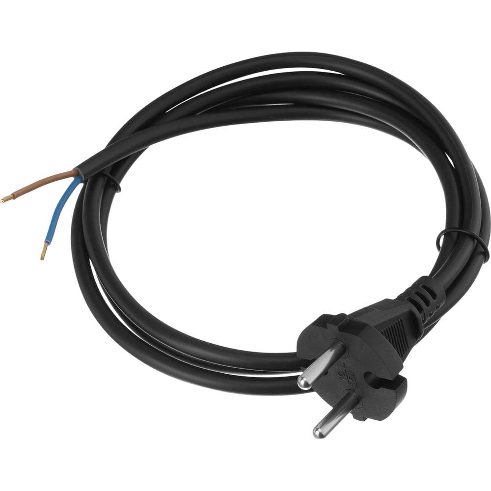 Изображение товара Длинный сетевой шнур Denzel Energy Series 1.5 м ПВС неразборная вилка