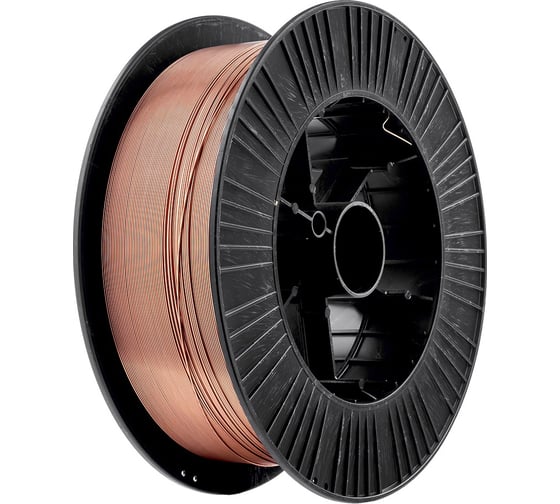 Изображение товара Проволока стальная омедненная CHW-50C6SM (15 кг; 1.2 мм; аналог СВ-08Г2С) Сварог 97509