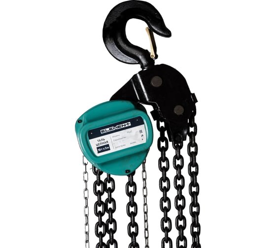 Изображение товара Ручная цепная таль ELEMENT 10т 3м 723027