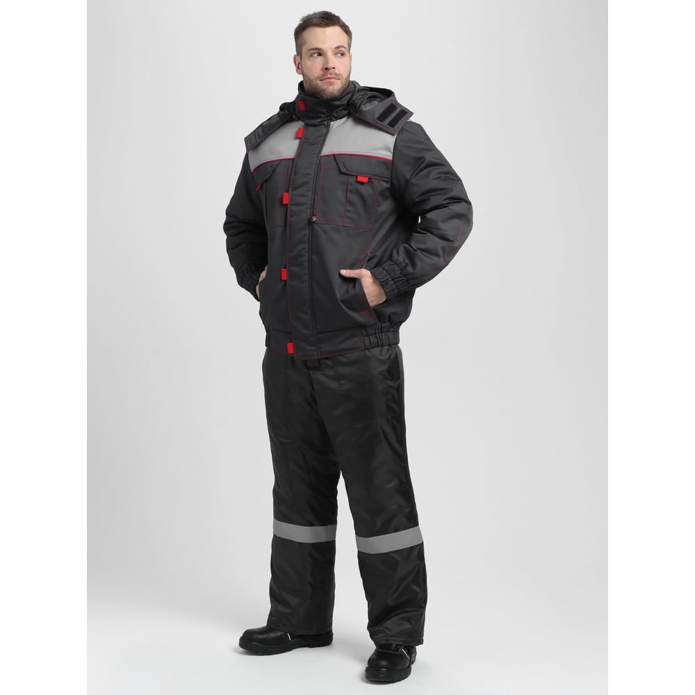 Изображение товара Зимняя укороченная куртка Факел Флофт Премиум для мужчин водоотталкивающая утепленная