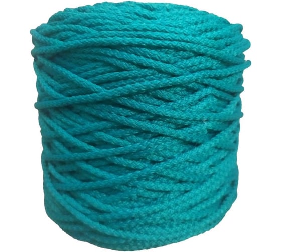 Изображение товара Полиэфирный шнур ЭБИС 5 мм 200 м морская волна № 56 75253