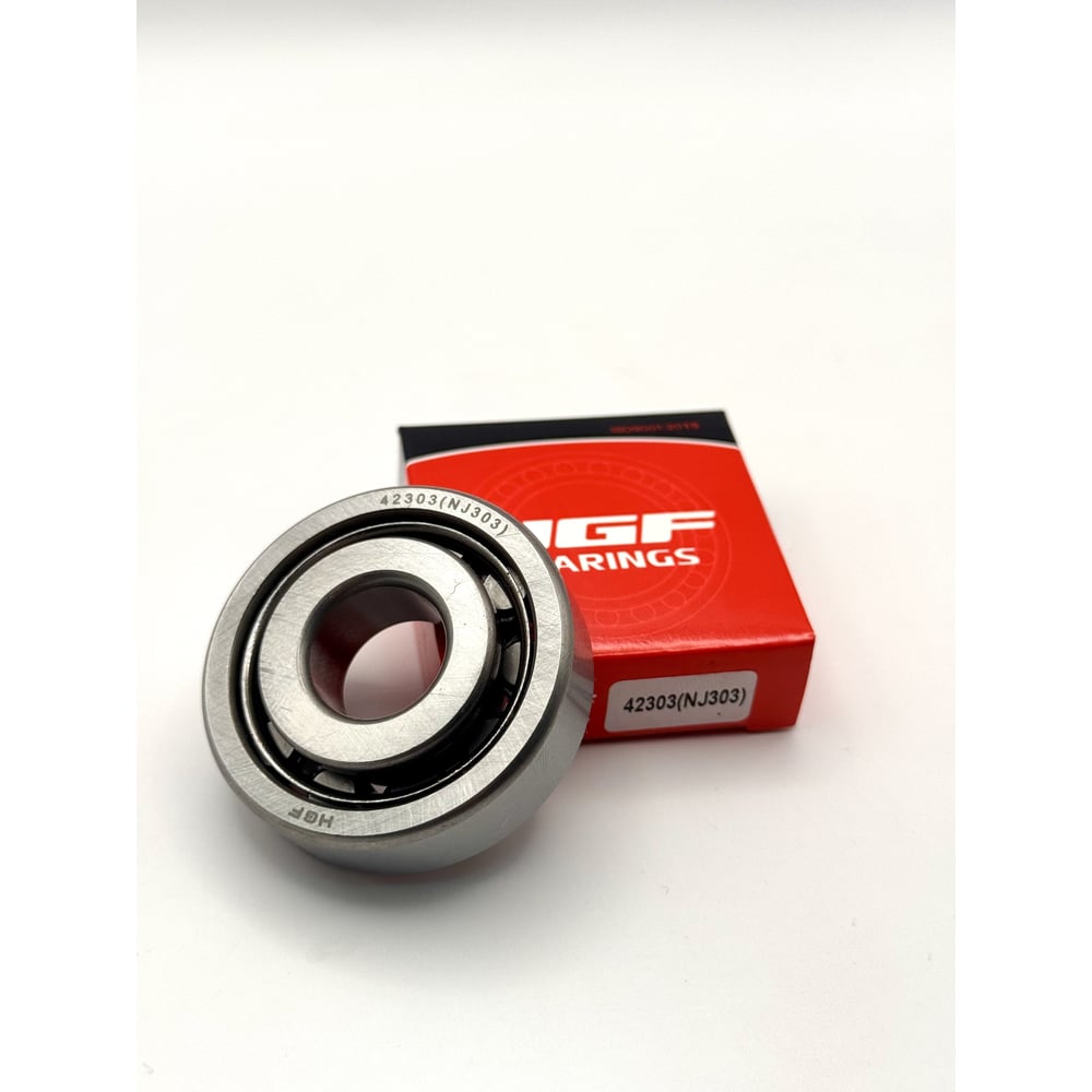 Изображение товара Подшипник HGF 42303 NJ303 роликовый радиальный однорядный 17x47x14мм