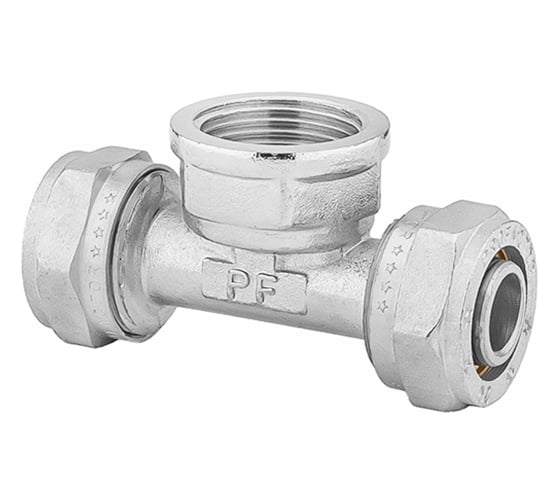 Изображение товара Тройник обжимной PROFACTOR ц/в/ц 20 х 3/4 х 20 PF PF 453