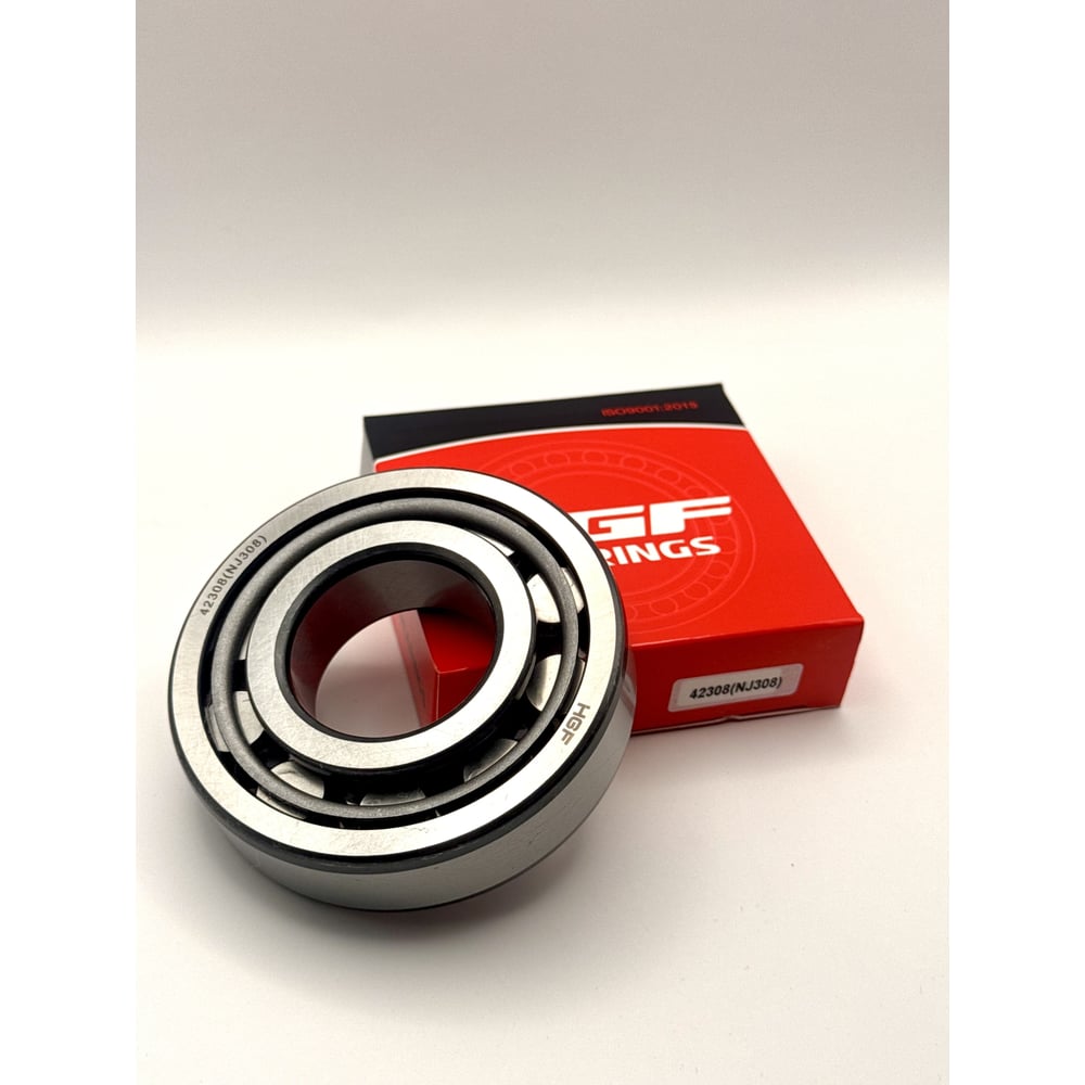 Изображение товара Подшипник HGF 42308 NJ308 роликовый однорядный радиальный 40x90x23 мм
